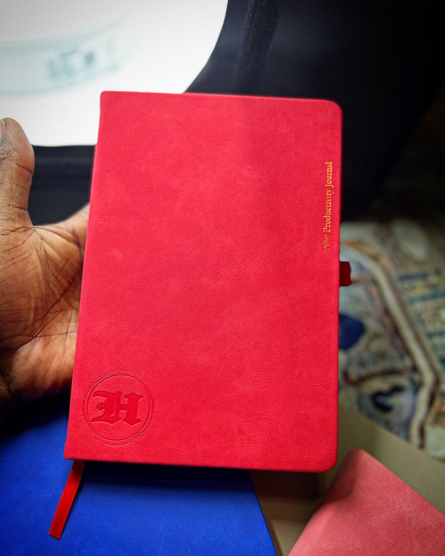 October Red - H4Y Productivity Journal